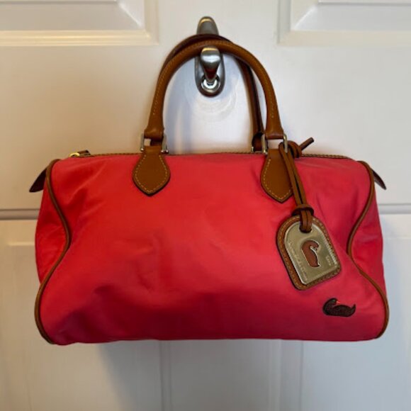 Dooney & Bourke Handbags - Dooney & Bourke Coral Nylon Satchel bag